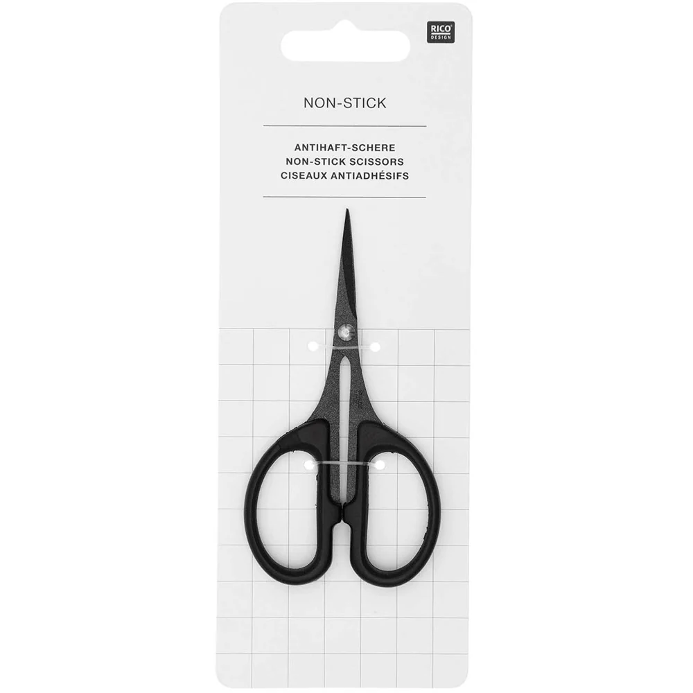 Rico Non-Stick Scissors Black 4"