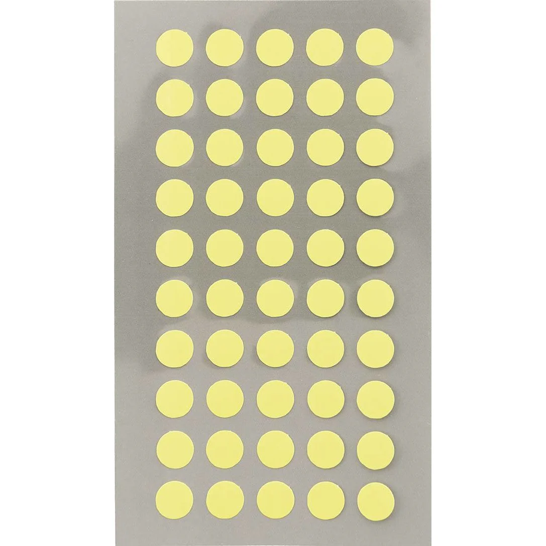 Paper Poetry Office Stick 8mm Neon Yellow Dots
