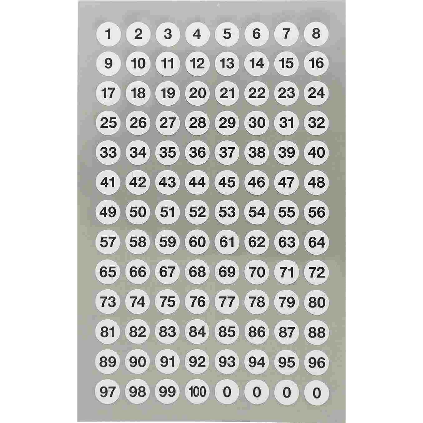 Paper Poetry Office Stick 8.5mm Dot Numbers