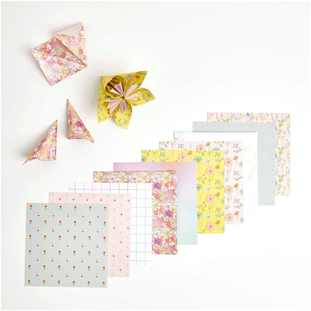 Paper Poetry Origami Paper Futschikato Flowers - Image 3