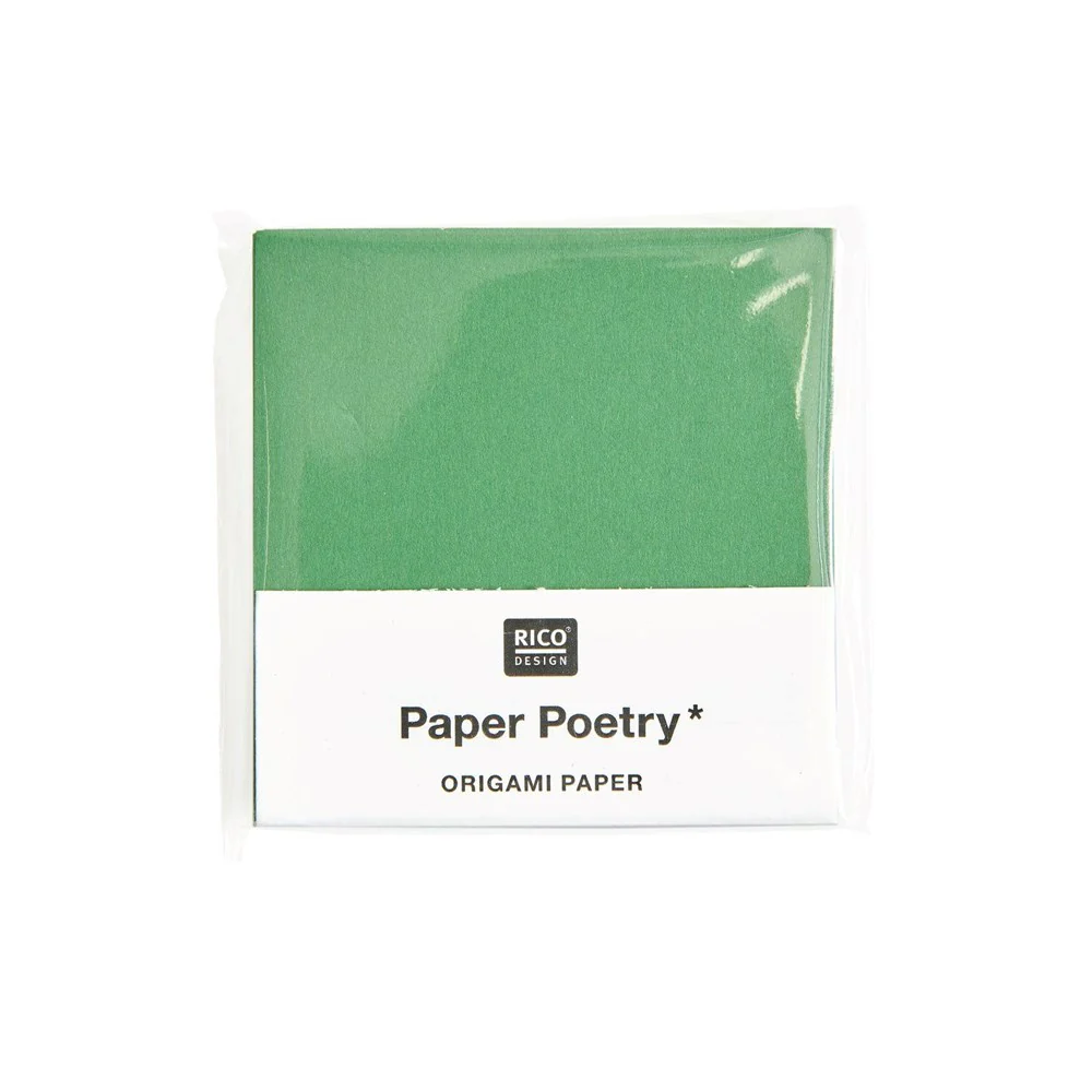 Paper Poetry Origami Paper Christmas Market 5 x 5cm