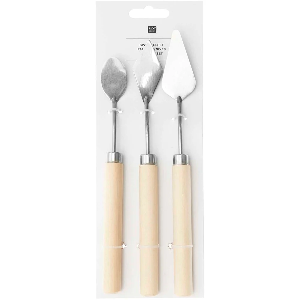 Rico Palette Knife Set 3pk