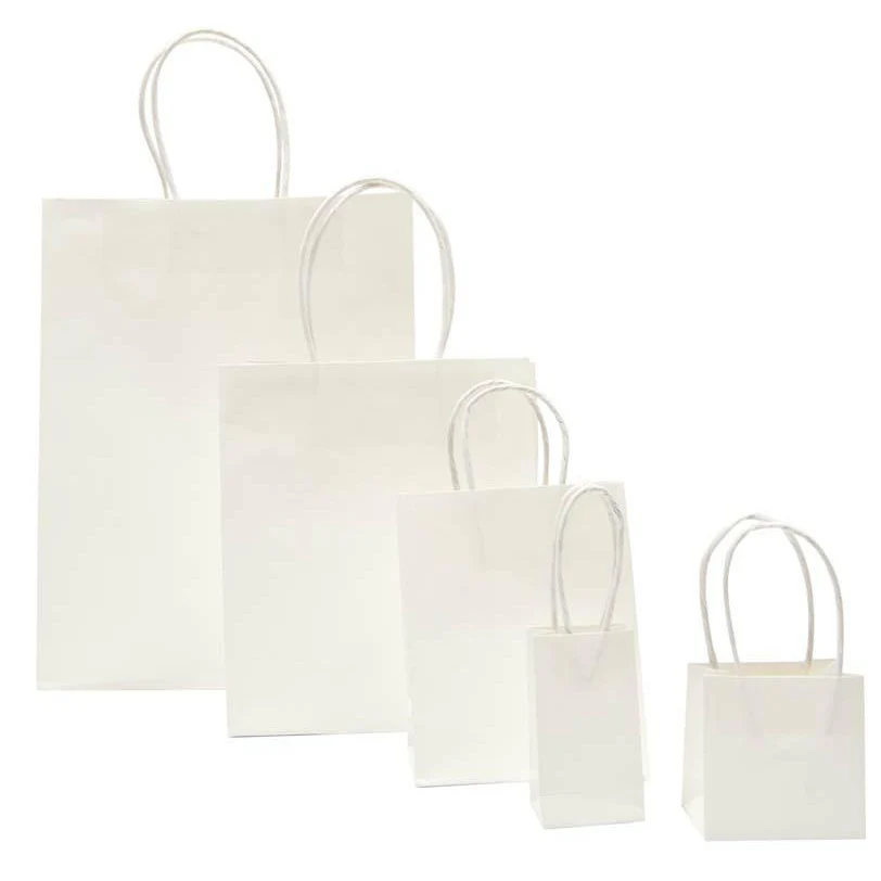 Rico Paper Bag White 18 x 21 x 8cm