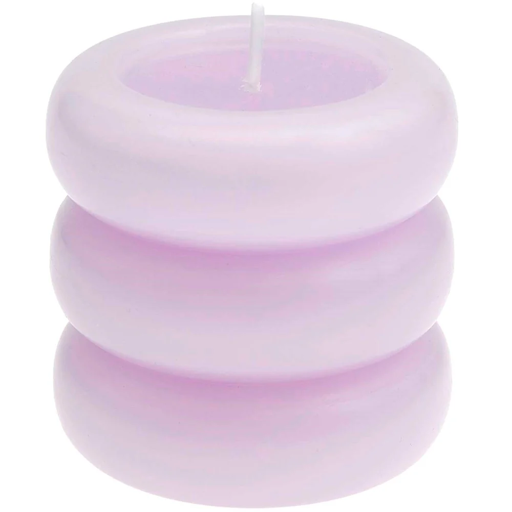 Rico Candle Pillar Rings Lilac