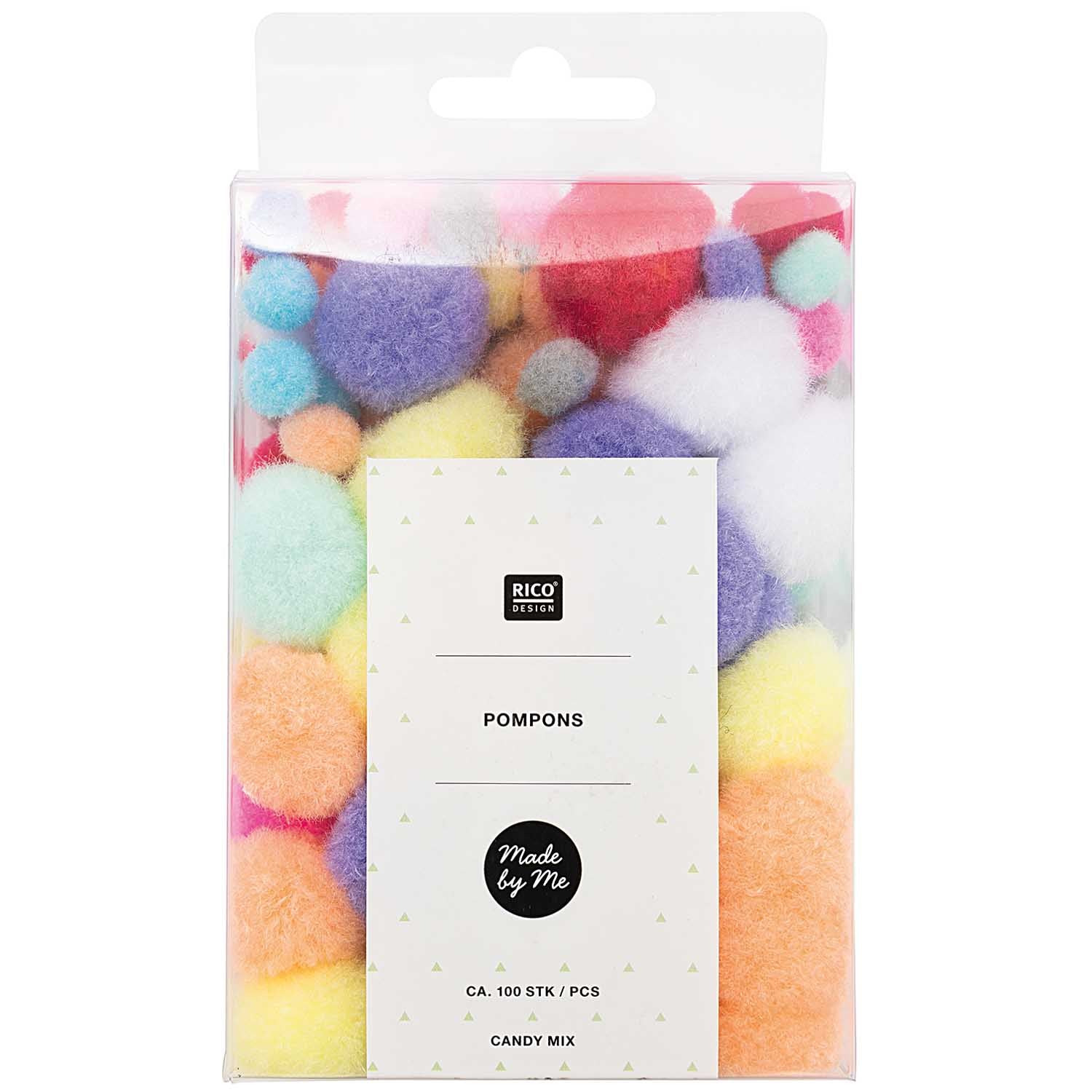 Made By Me Pompom Set Candy Mix