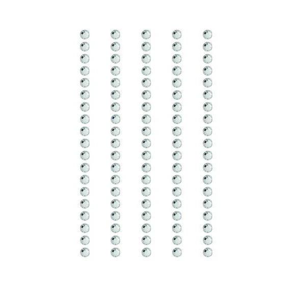 Paper Poetry 4mm Rhinestone Crystal Stickers