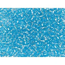 Itoshii 2.6mm Light Blue Transparent Silver Lined Cz Beads