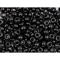 Itoshii 4.5mm Black Opaque Cz Beads