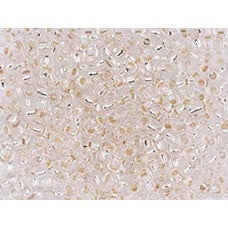 Itoshii 2.6mm Transparent Silver Lined Cz Beads