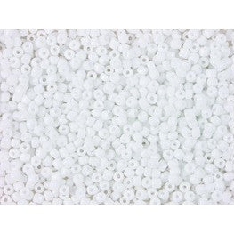 Rocailles 3.1mm White Opaque Beads