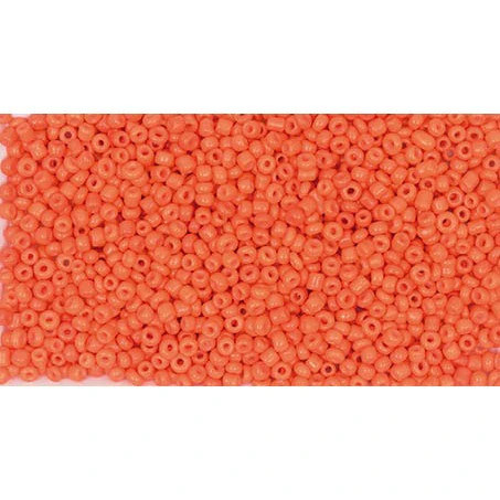 Rocailles 2mm Orange Beads