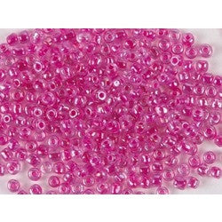 Rocailles 4mm Pink Rainbow Beads