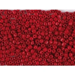 Rocailles 4mm Red Opaque Beads