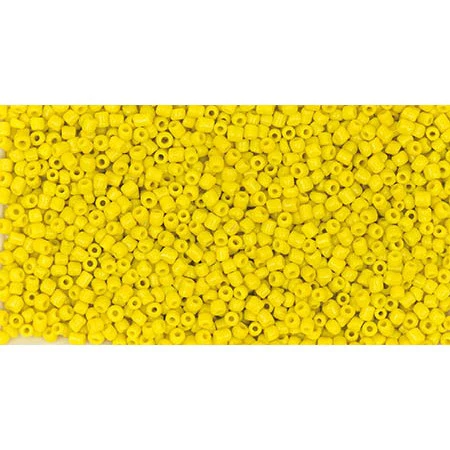 Rocailles 2mm Yellow Beads