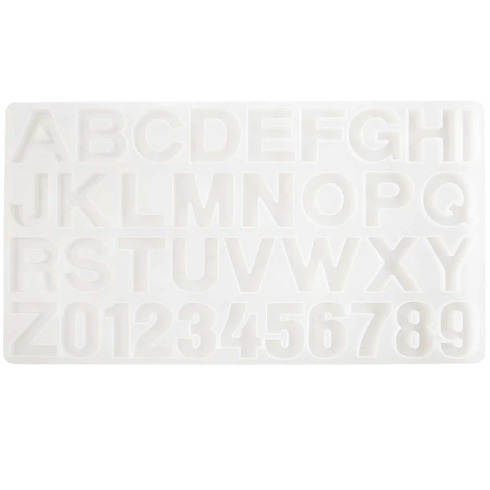 Silicone Casting Mould Alphabet