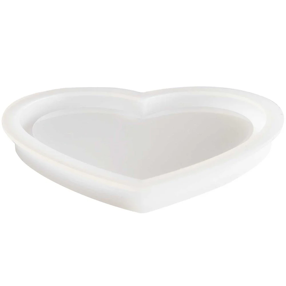 Silicone Casting Mould Coaster Heart