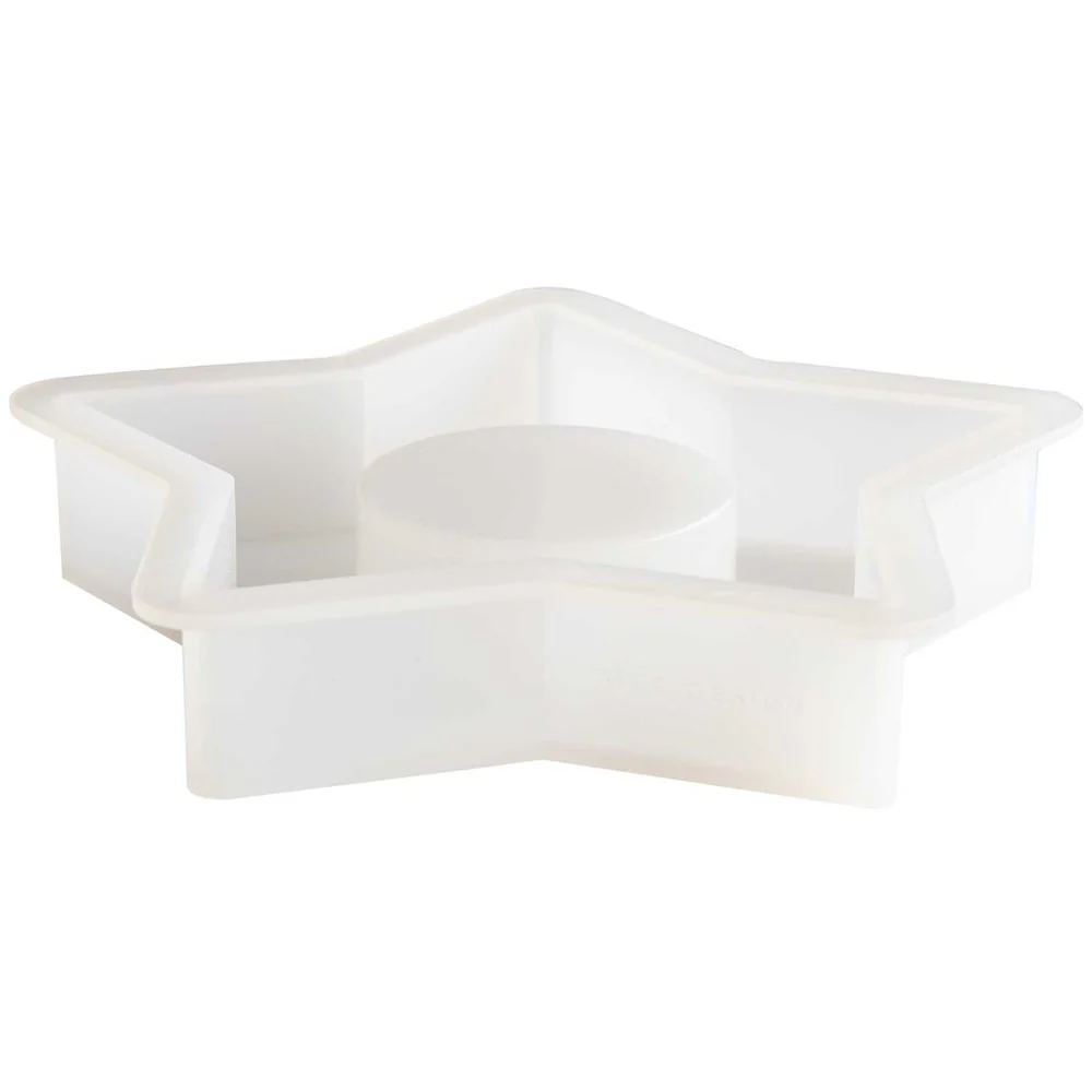 Silicone Casting Mould Tea Light Holder Star Small