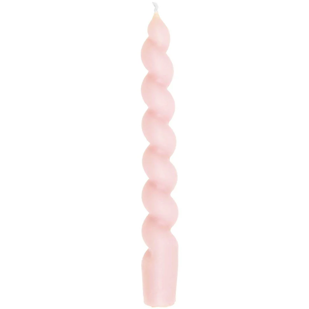 Rico Candle Spiral Soft Mauve