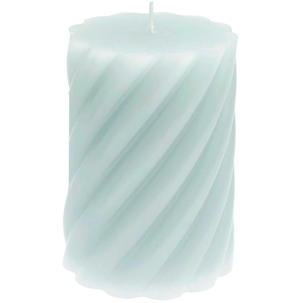 Rico Candle Spiral Pillar Mint