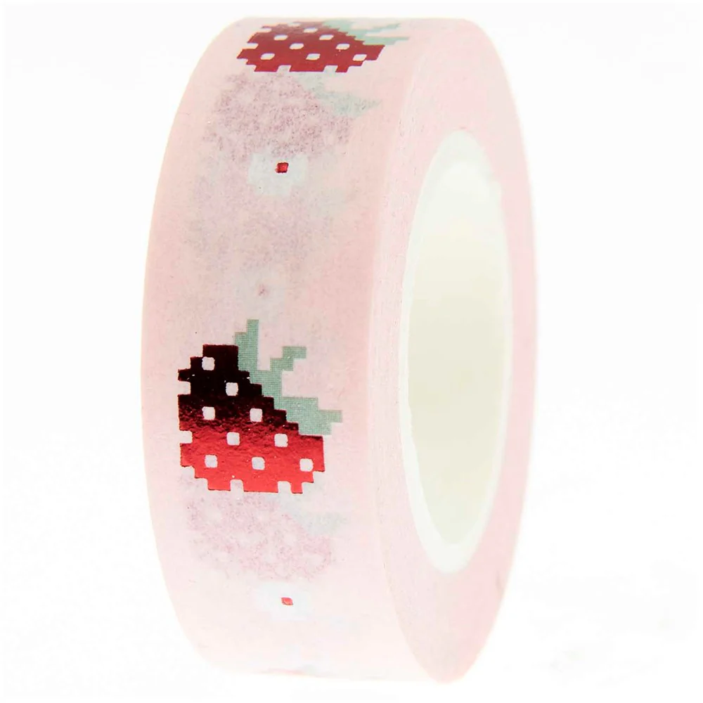 Paper Poetry Tape Futschikato Strawberries