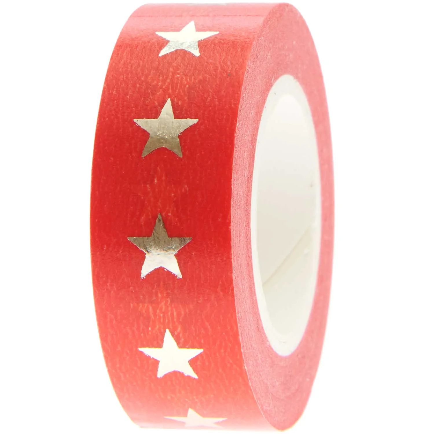 Paper Poetry Tape Stars Red / Gold