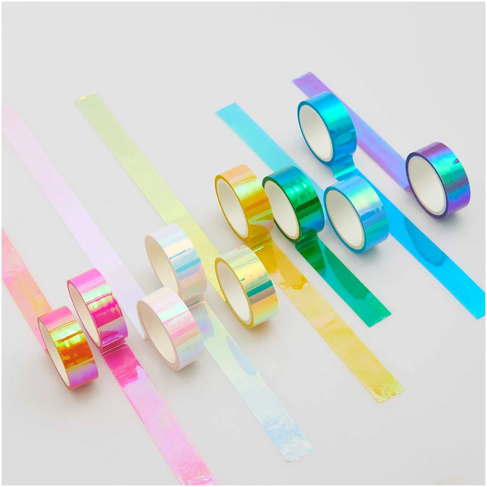 Paper Poetry Tape Set Mirror Rainbow - Image 3