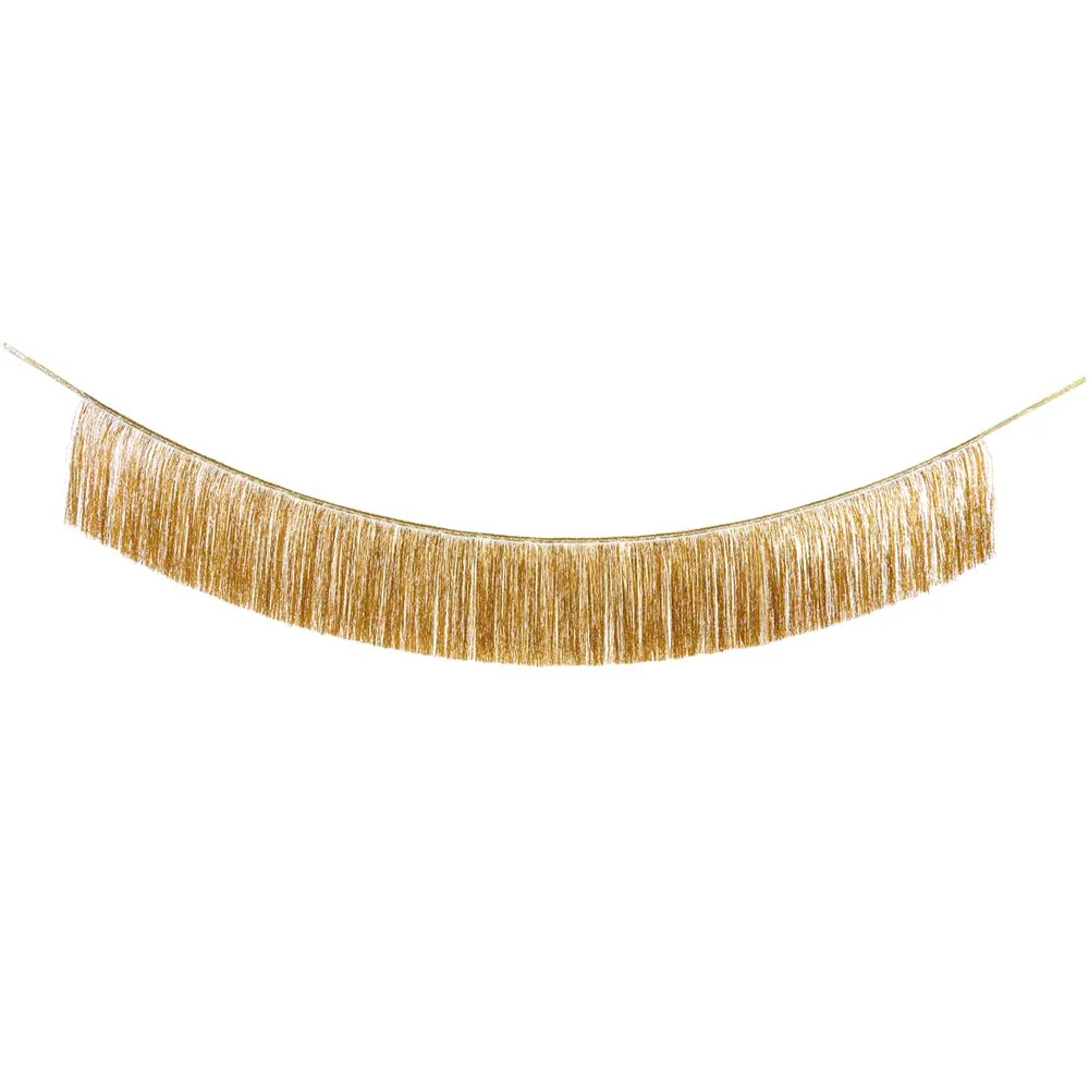 Rico Tinsel Garland Gold