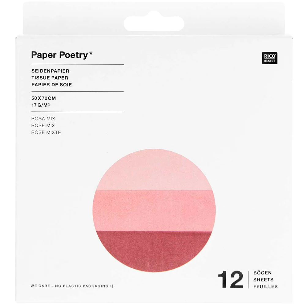 Paper Poetry Tissue Paper Rose Mix - Image 2