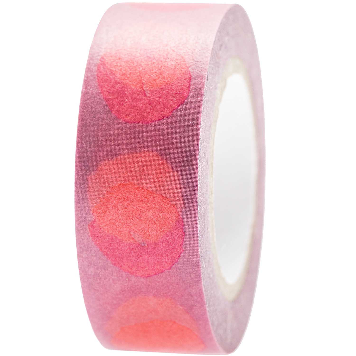 Paper Poetry Tape Crafted Spots Pink