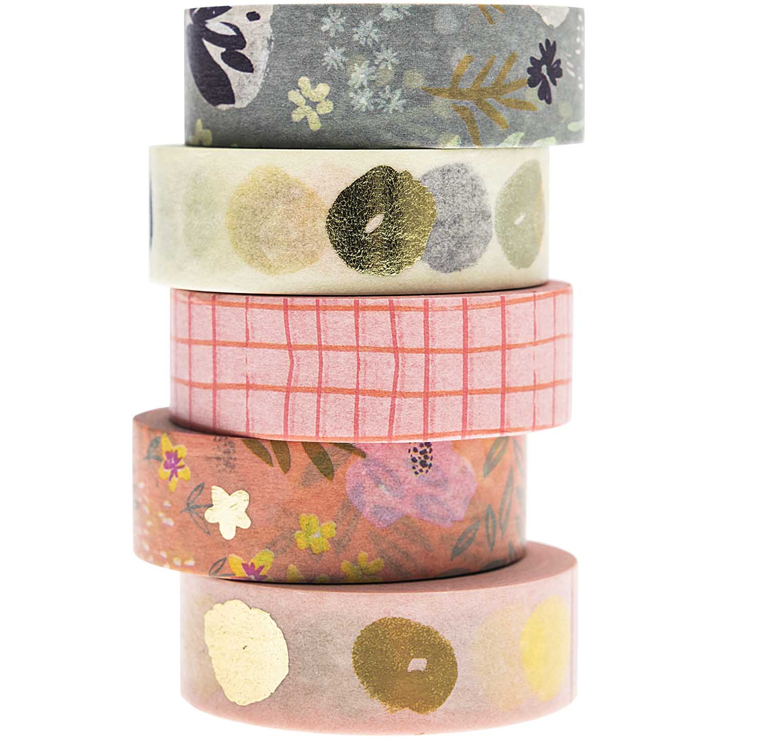 Paper Poetry Tape Set Crafted Nature