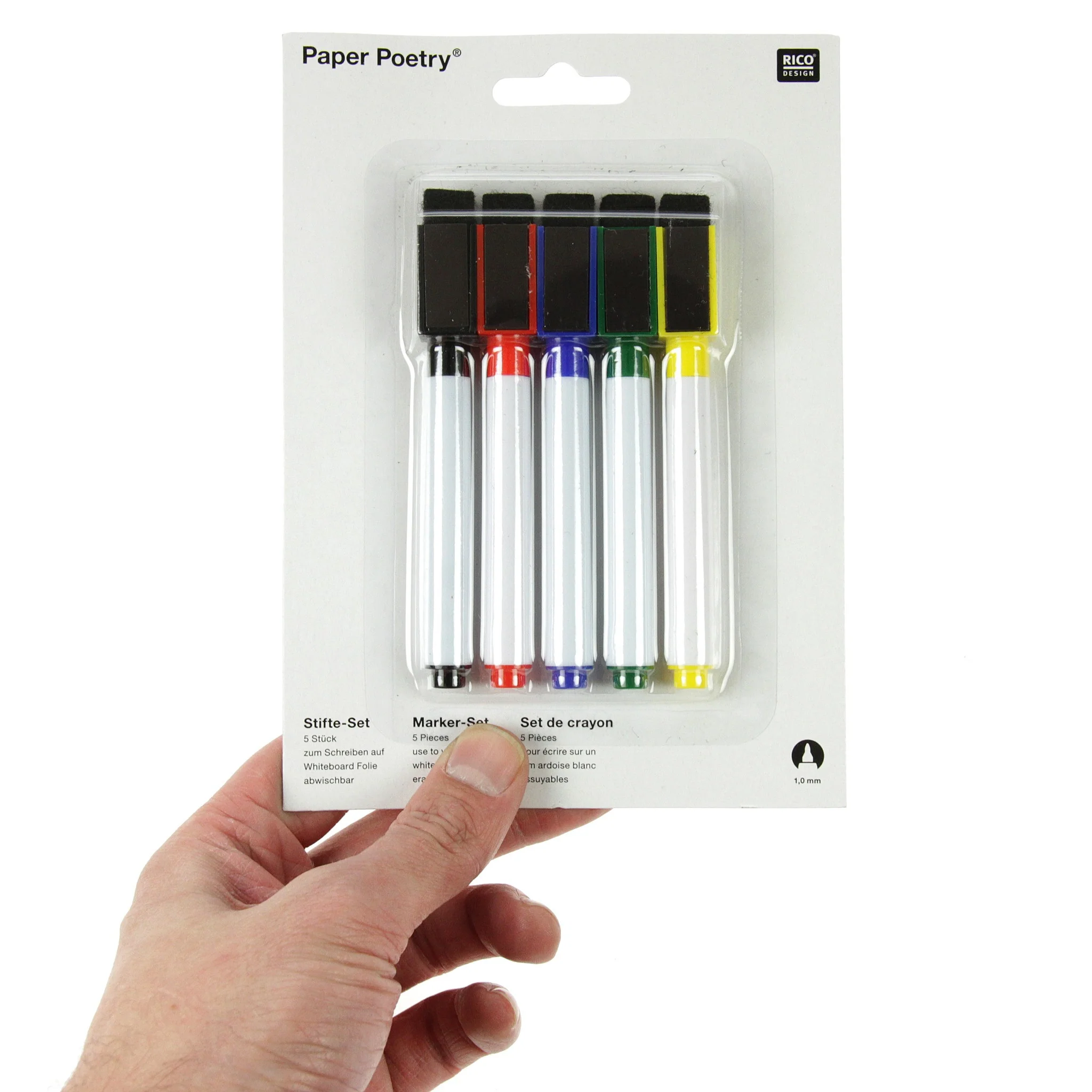 Paper Poetry Whiteboard Marker Set - Image 2