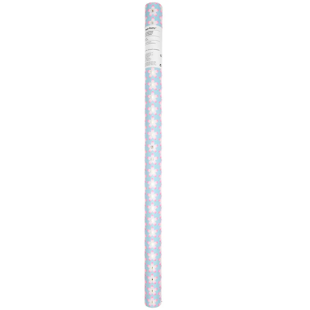 Paper Poetry Wrapping Paper Cherry Blossom Blue