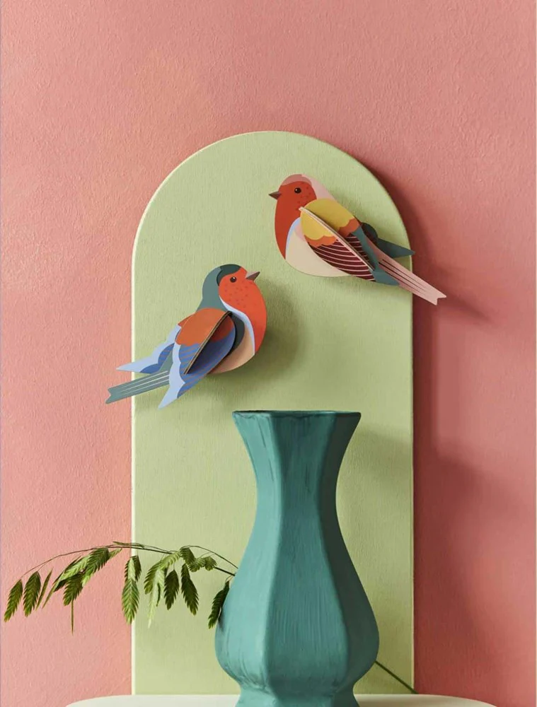 Studio Roof: Wall Art Robins - Image 3