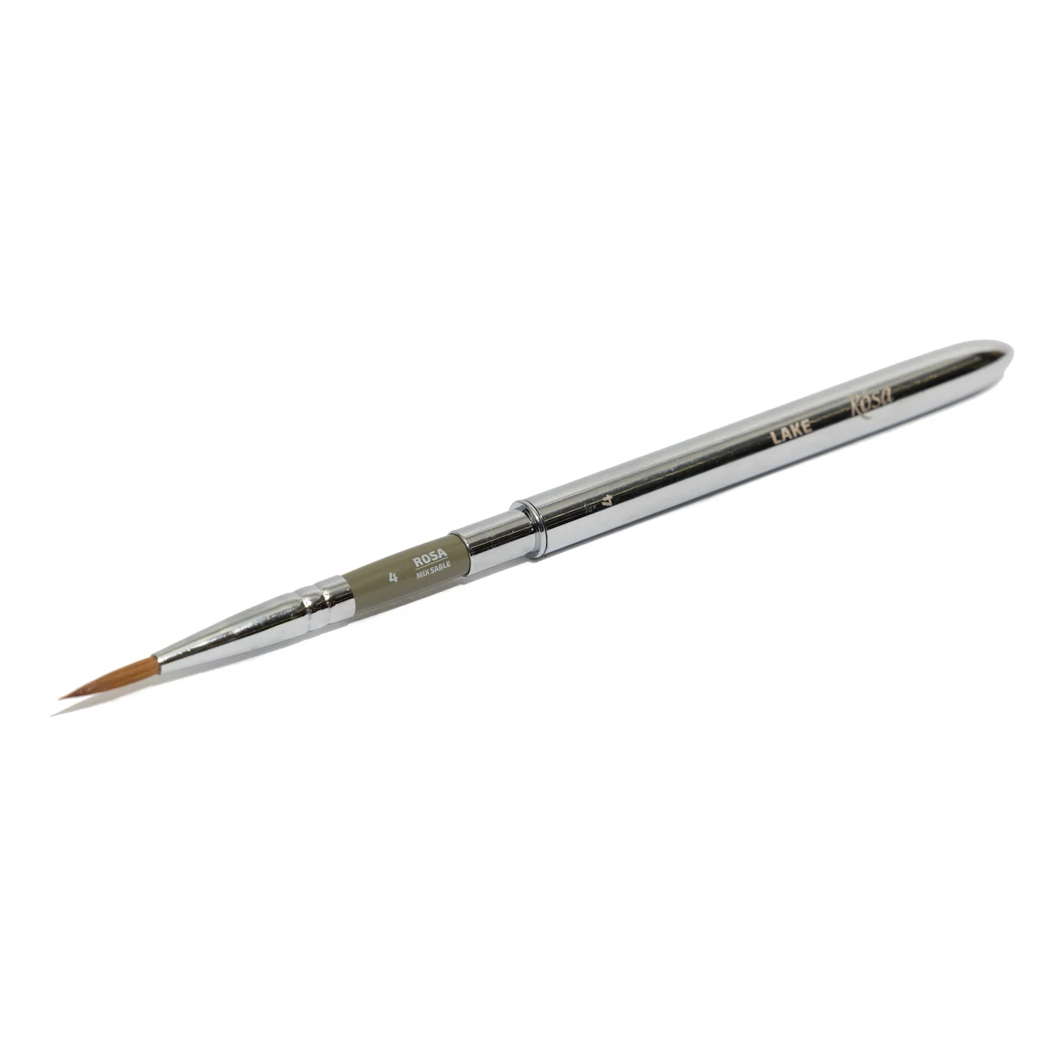 Rosa Lake Sable Synthetic Mix Series 178 Travel Brushes - Image 3