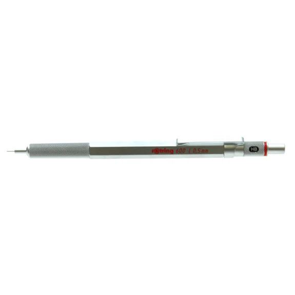 Rotring 600 Mechanical Silver Pencil 0.5