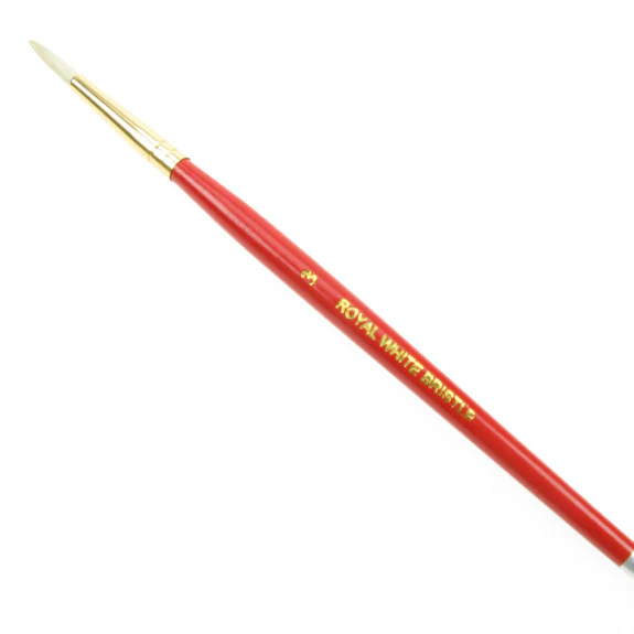 Royal White Bristle Round - Image 4