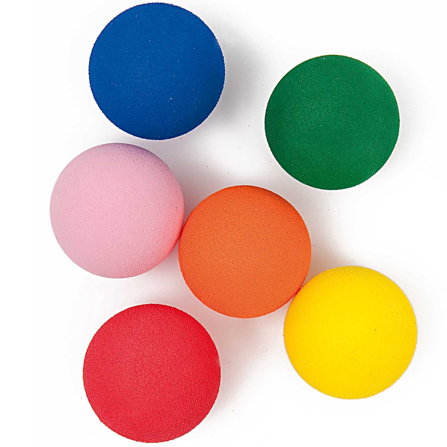 Rico Rubber Foam Balls Multicolour 30mm