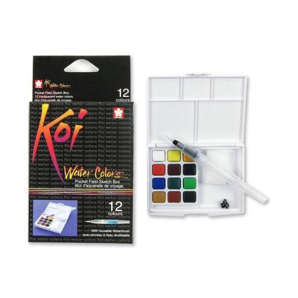 SAKURA Koi Watercolors Sketch Box 30 30 - Image 2