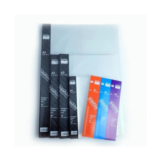 Seawhite A3 Clear Book - 40 Clear Pockets