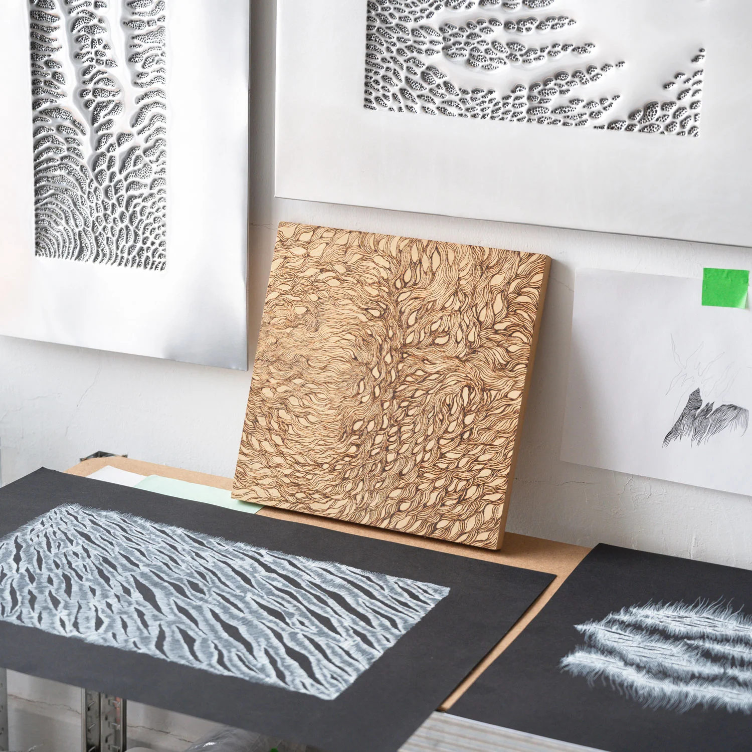 Wooden Painting Panel - 30 X 30cm - Image 5