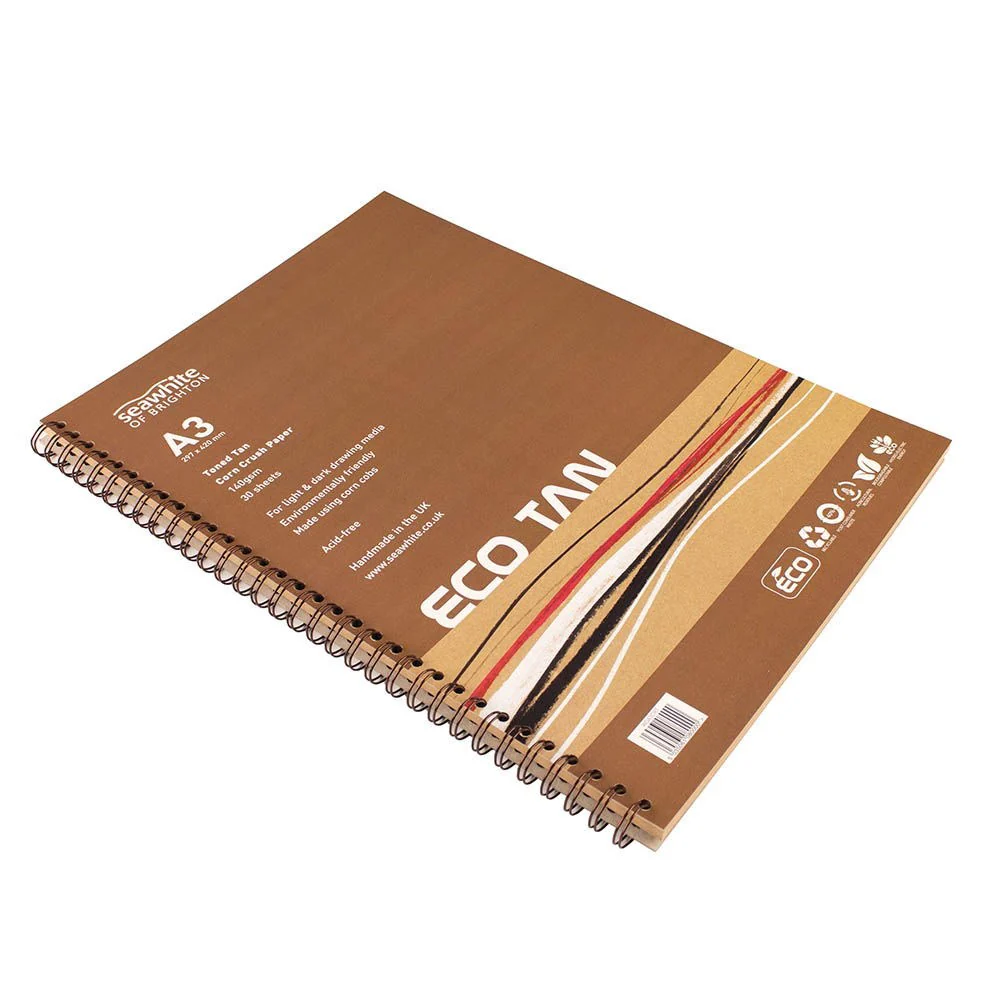 Seawhites Portrait Eco - Crush Sketchbook - Tan - Image 2