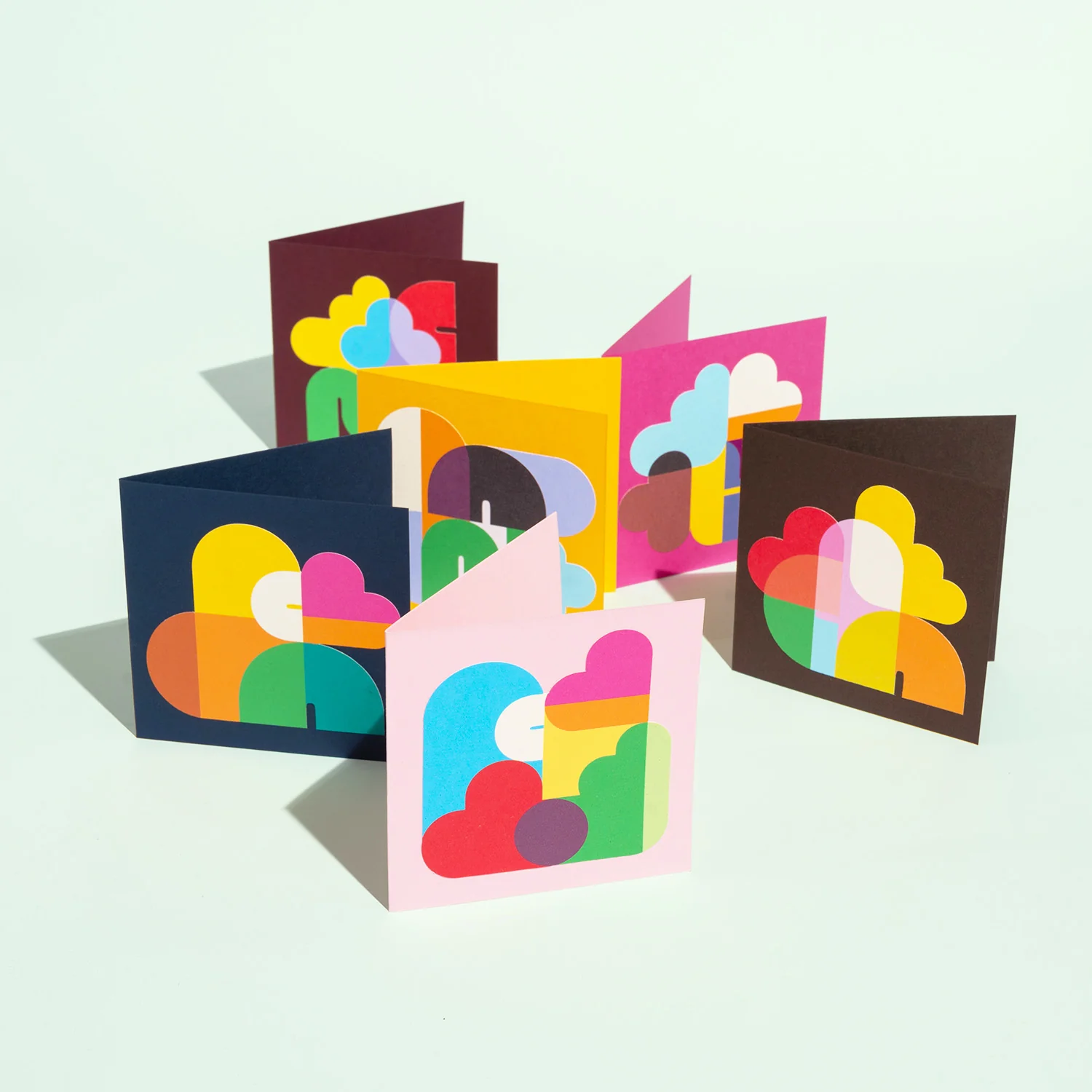 Shapes Greetings Card - Image 2