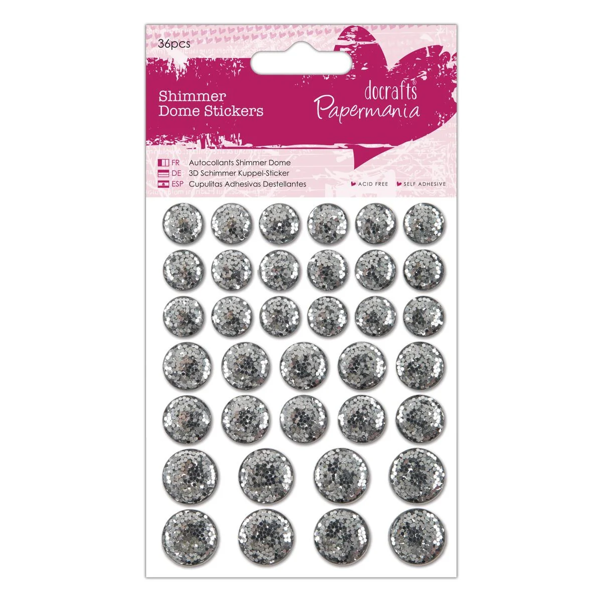 Shimmer Dome Stickers (36pcs) - Image 4