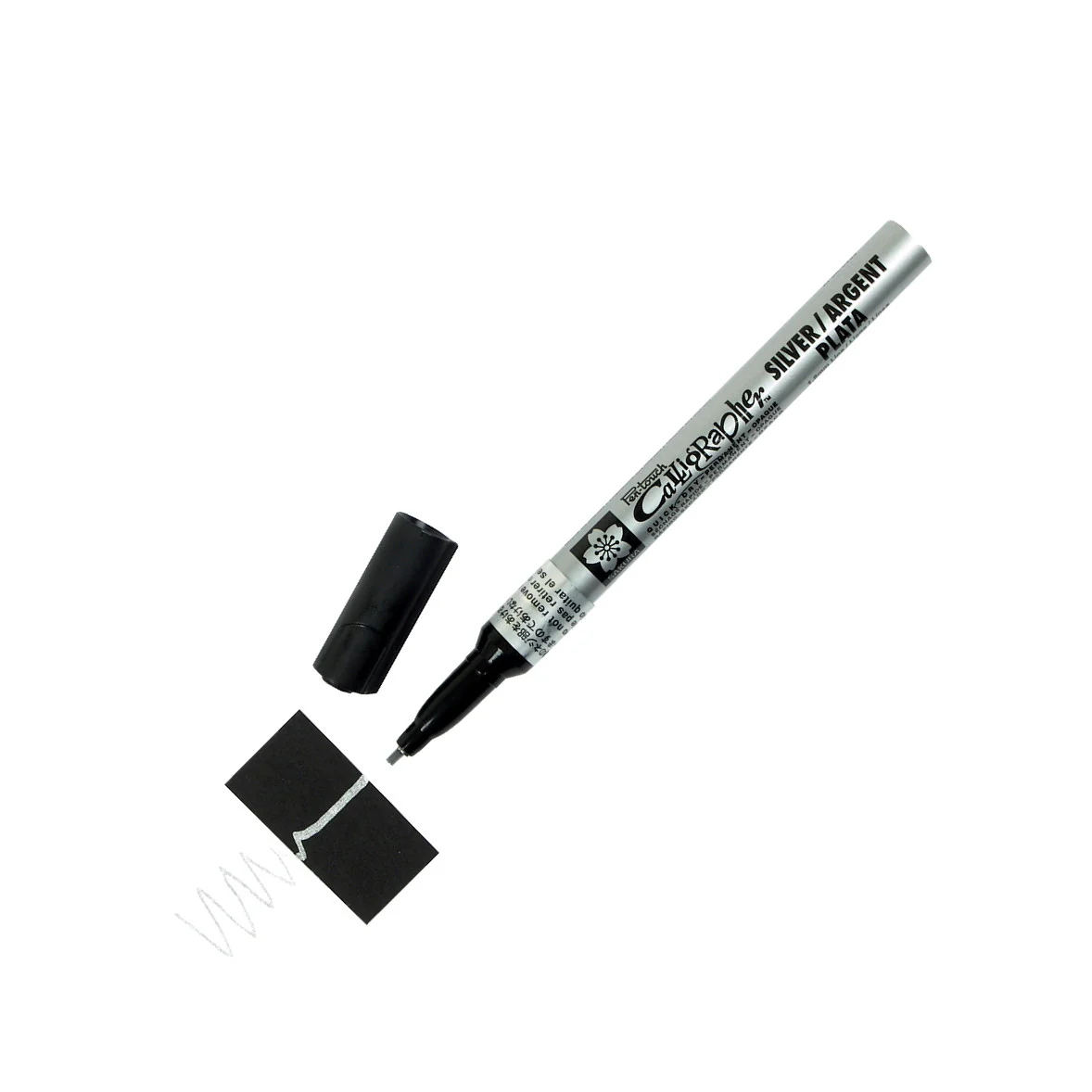 Silver Calligraphy Marker Fine