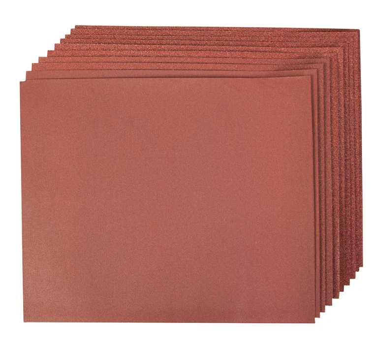 Silverline Aluminium Oxide Hand Sheets 10pce