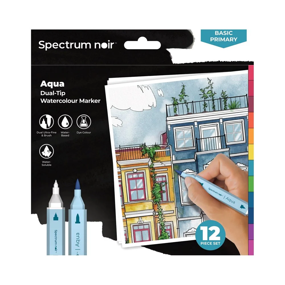 Spectrum Noir Aqua 12 Basic Primary