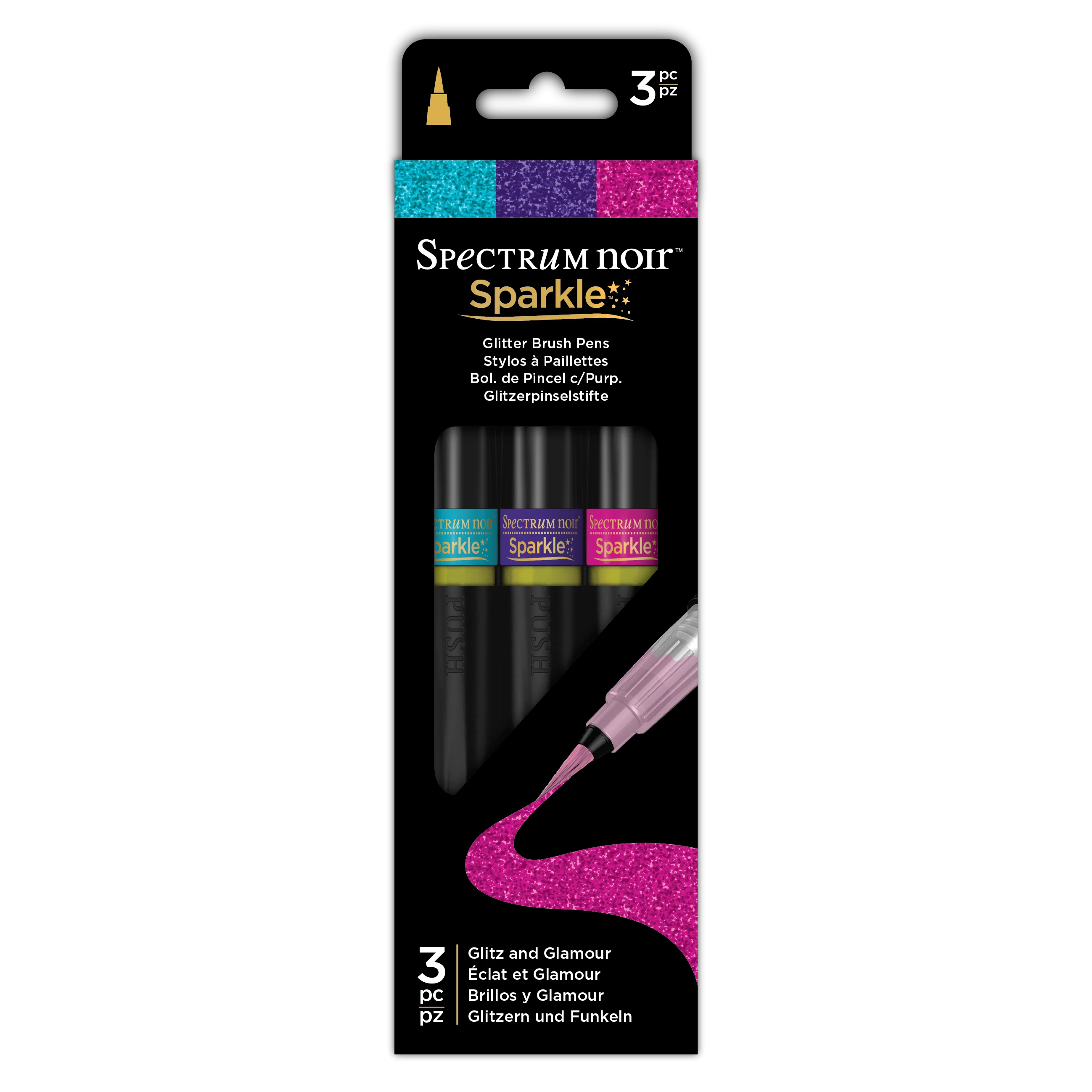Spectrum Noir Sparkle Markers 3 Pack