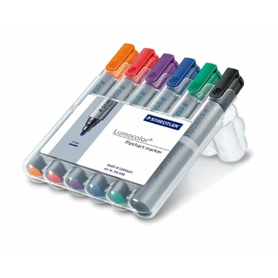 Staedt Flipchart Marker 6 Pk