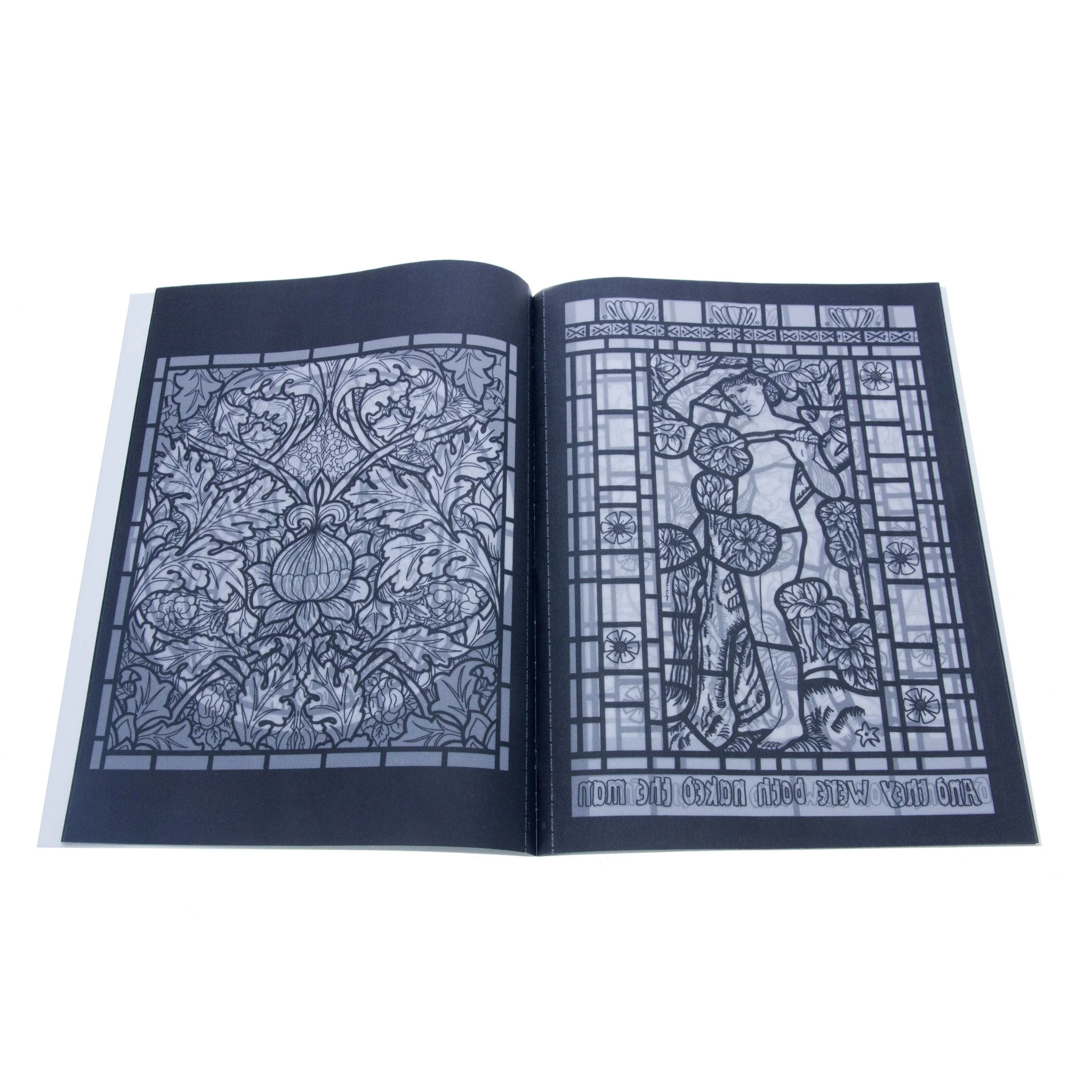 Stained Glass Colouring Book - Image 2