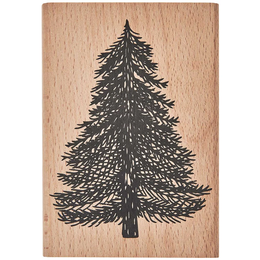 Paper Poetry Stamp Christmas Tree